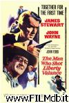 poster del film El hombre que mató a Liberty Valance