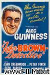 poster del film Uno strano detective, padre Brown