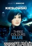 poster del film 3 colori: film blu