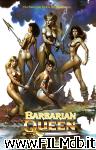 poster del film la regina dei barbari