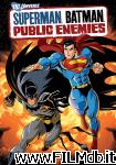 poster del film superman/batman - nemici pubblici