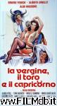 poster del film la vergine, il toro e il capricorno