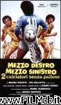 poster del film mezzo destro mezzo sinistro - 2 calciatori senza pallone