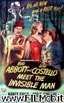 poster del film Abbott y Costello contra el hombre invisible