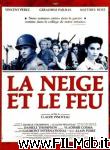 poster del film La nieve y el fuego