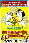 poster del film one hundred and one dalmatians