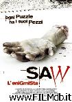 poster saw - l'enigmista poster del film saw - l'enigmista
