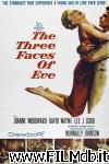poster del film the three faces of eve