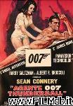 poster del film thunderball, operazione tuono
