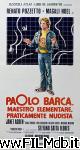 poster del film paolo barca, maestro elementare, praticamente nudista