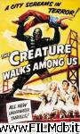 poster del film the creature walks among us