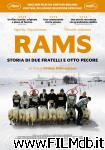 poster del film rams, storia di due fratelli e otto pecore