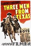 poster del film Three Men from Texas
