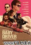poster del film baby driver - il genio della fuga