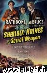 poster del film Sherlock Holmes and the Secret Weapon