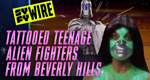 logo serie-tv Tattooed Teenage Alien Fighters from Beverly Hills